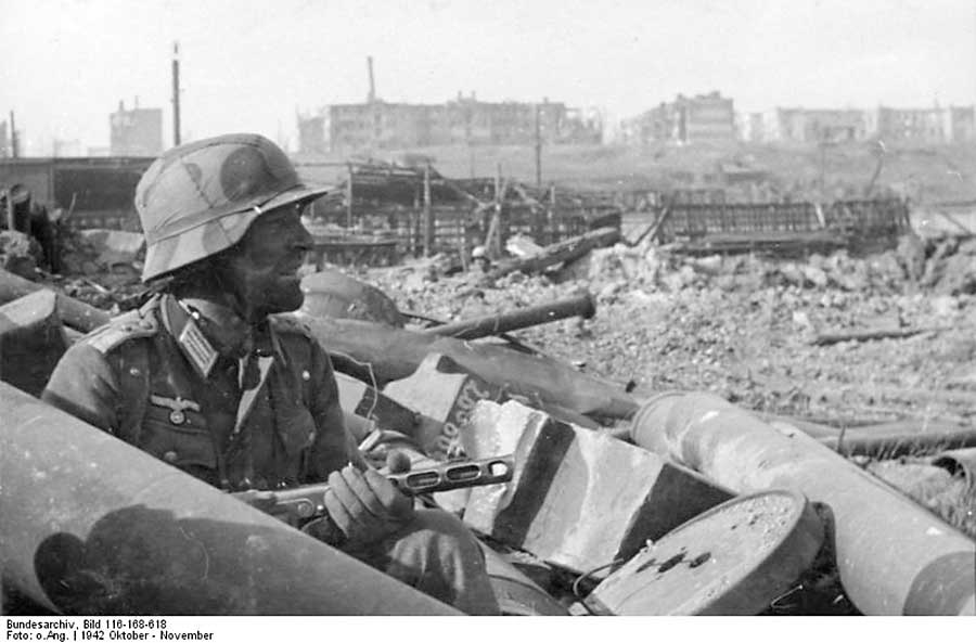 Deutscher Soldat in Stalingrad 1942