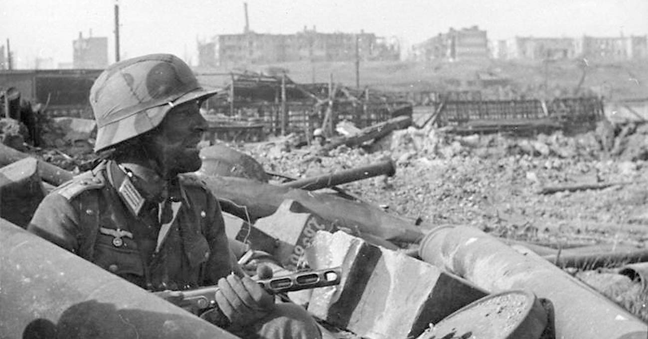 Deutscher Soldat in Stalingrad 1942